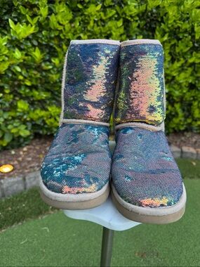 UGG Sequin Sparkle Short Boots - Multicolor